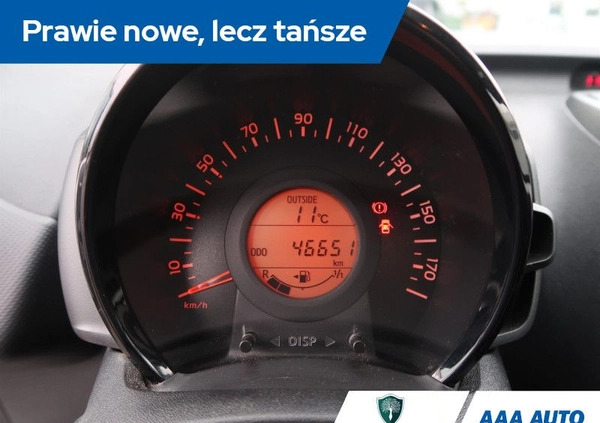 Toyota Aygo cena 34000 przebieg: 46649, rok produkcji 2016 z Błażowa małe 172